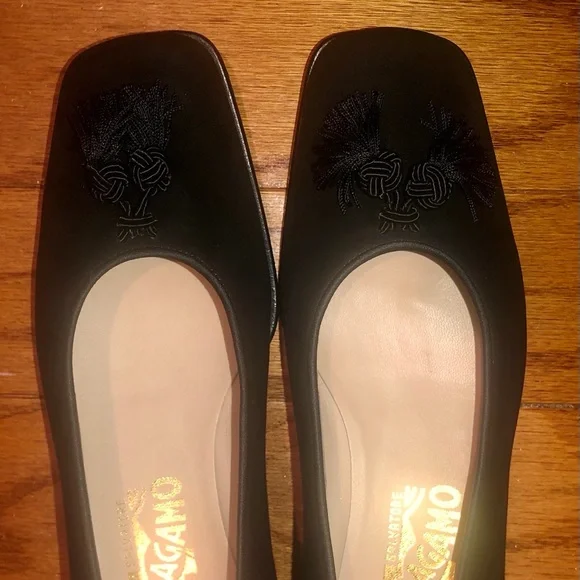 Salvatore Ferragamo Suede, Tasseled Shoes - Picture 5 of 11